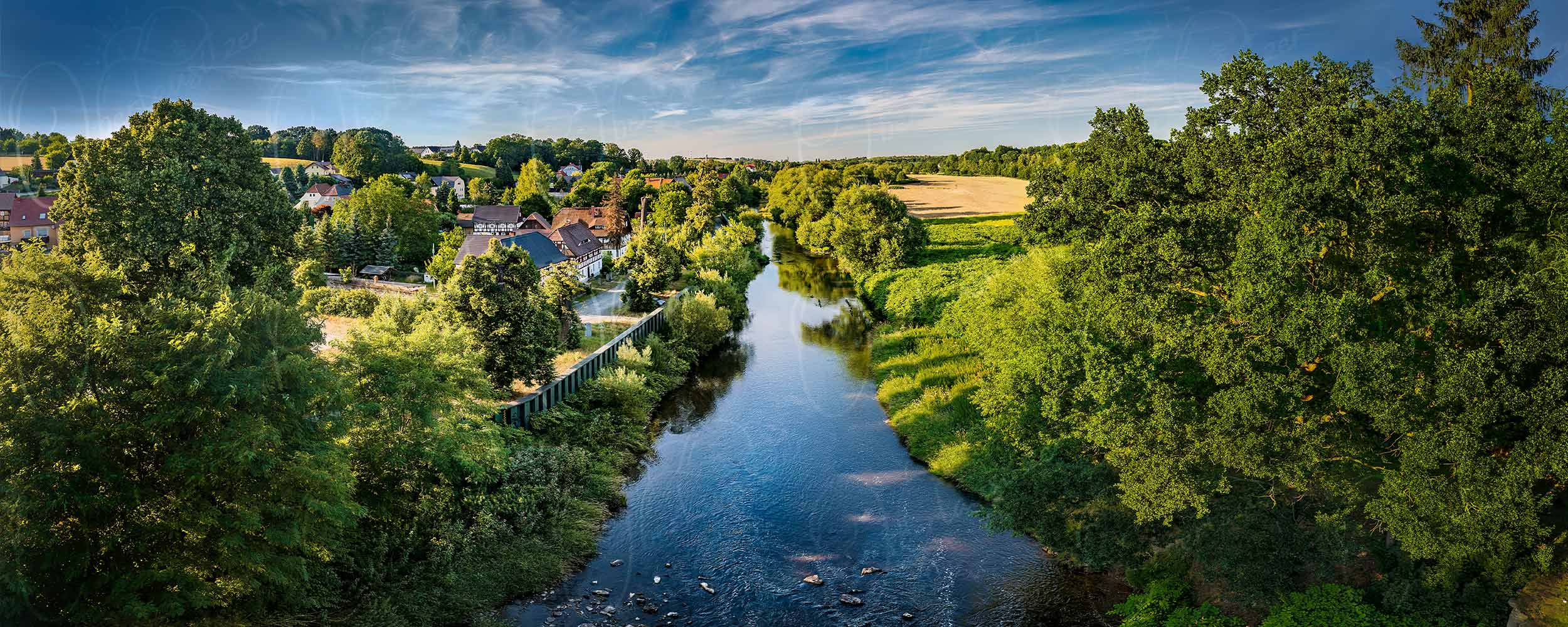 Die Oberlausitzer Neiße bei St. Marienthal
