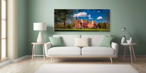 Das Muskauer Schloss als Wandbild Das Muskauer Schloss als Wandbild