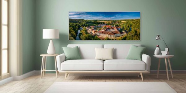 Kloster St.-Marienthal als Wandbild