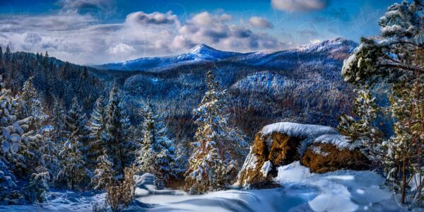 Jonsdorf - Die Lausche im Winterkleid