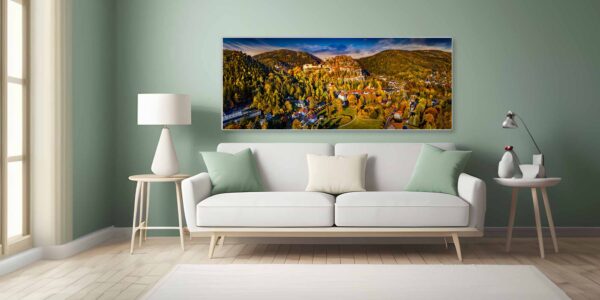 Oybin - Motiv als Wandbild